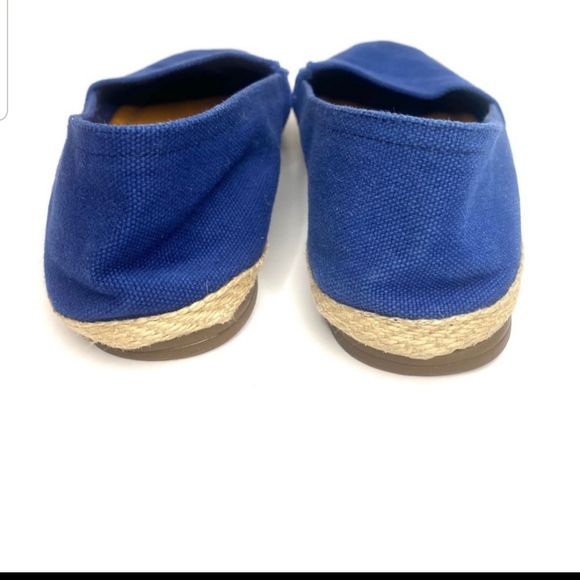 Lucky Brand Dexie Canvas Flat Slip on Size 7.5 - Picture 4 of 6